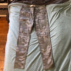 Hollister Camo Super Skinny Jeans